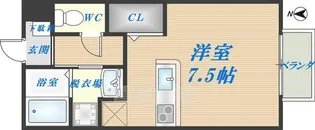 メゾンドゥ長瀬2【2階】の間取り