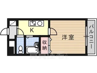 グローリアス音聞【3階】の間取り