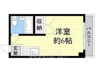 ヌーベルミツヤ【4階】の間取り