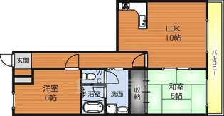 プレオール鳳【5階】の間取り