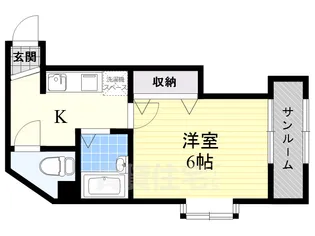JEUNESSEmm(ジュネスツーエム)【3階】の間取り