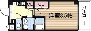 ヴェリテ新大阪【3階】の間取り