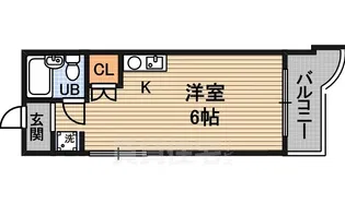 リバーサイド二シムラ【3階】の間取り
