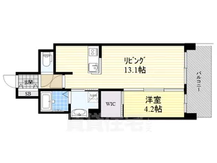 セレニティー大須【14階】の間取り