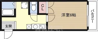 グランメール【4階】の間取り