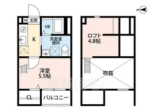 アーバンレックス中村公園【1階】の間取り