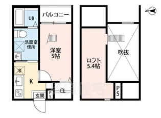 リーブラ庄内通(リーブラショウナイドオリ)【2階】の間取り