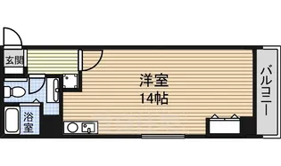 アル・ドゥ6【8階】の間取り