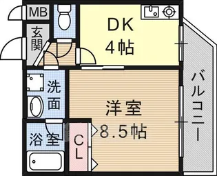 ダイコーパレス【3階】の間取り