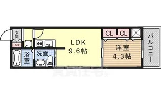 Fmaison 背戸口【1階】の間取り