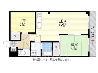 チェリーコート【3階】の間取り