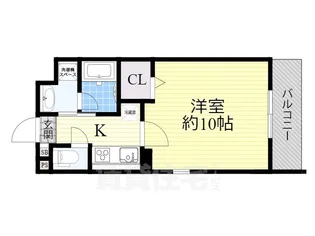 大阪府高槻市芥川町3丁目【マンション】の間取り