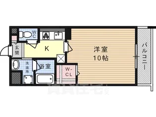 大阪府高槻市芥川町3丁目【マンション】の間取り