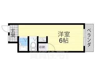 大阪府高槻市芥川町1丁目【マンション】の間取り