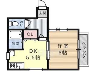 北藤ハイツ【1号室】の間取り