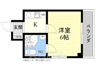 ダイコウレストハウス芥川【101号室】の間取り