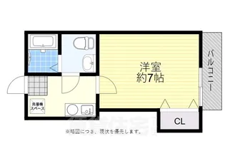 みなせマンション3号館【2階】の間取り