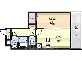 プレサンス上前津グレース【2階】の間取り