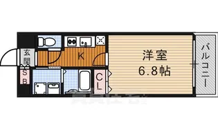 フォレシティ桜山【1階】の間取り