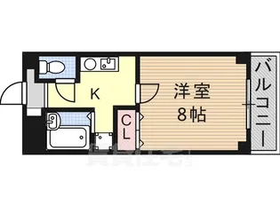 ベルメゾン【2階】の間取り