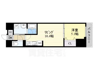 グランルクレ新栄ウエスト【2階】の間取り