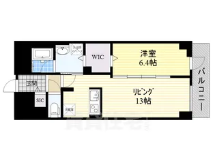 グランルクレ新栄ウエスト【9階】の間取り