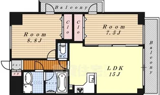 Alba Grande 千種【5階】の間取り