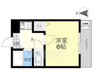 ロイヤル客坊町(旧エヴァーラスティング3)【3階】の間取り