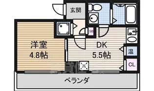 La Douceur新栄【2階】の間取り