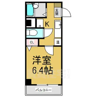 アーバンポイント川名本町【4階】の間取り