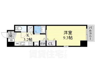グランツ丸の内【3階】の間取り