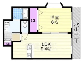 ADER LEBEN【701号室】の間取り