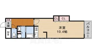 パルタマレ神宮【8階】の間取り