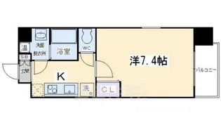 三条ヴィラさわだ【3階】の間取り