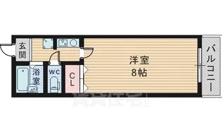 サピエンス豊中【2階】の間取り