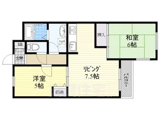 SRKビルディング2【2階】の間取り