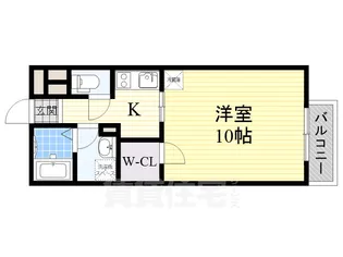 メープルガーデン【1階】の間取り