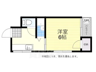 第5摂津ハイツ【1階】の間取り