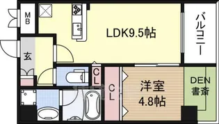 N’s First【4階】の間取り