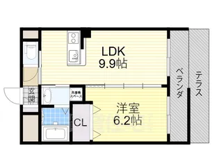 I’s Grande【4階】の間取り