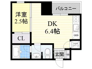 レギャン002【4階】の間取り