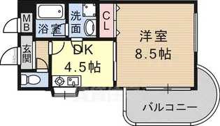 ダイコーパレス【301号室】の間取り