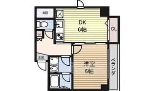 キャナルコート【3階】の間取り