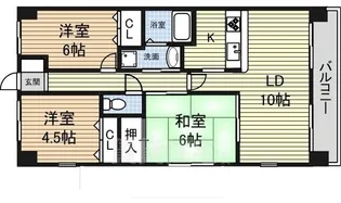 changu3泉【12階】の間取り