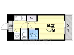 ニッシンセントラルレジデンス【8階】の間取り