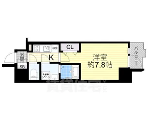 プレサンス新大阪ザ・デイズ【11階】の間取り