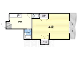 赤羽ハイツ【5階】の間取り