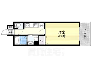 千種アヴァンギャルドプレイス【2階】の間取り