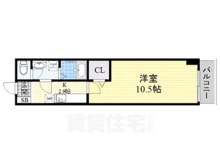 アメニティ栄【2階】の間取り