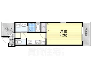 千種アヴァンギャルドプレイス【5階】の間取り